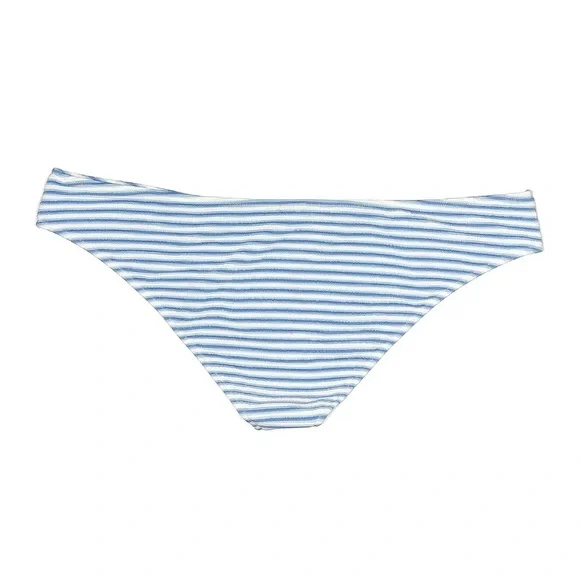 J.Crew Plus Size 3X Bikini Bottoms Blue White Stripe Cheeky Swim NWT - Picture 2 of 4